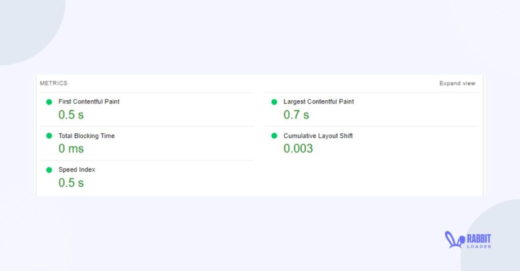 google pagespeed insights