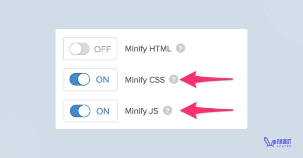 css js minification, avoid enormous network payloads