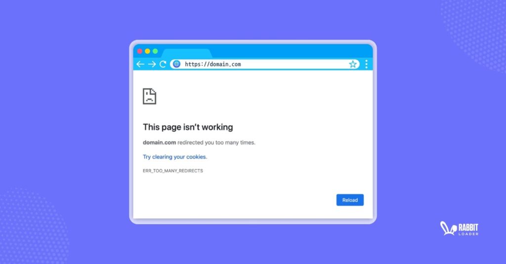 Error Too Many reditrects