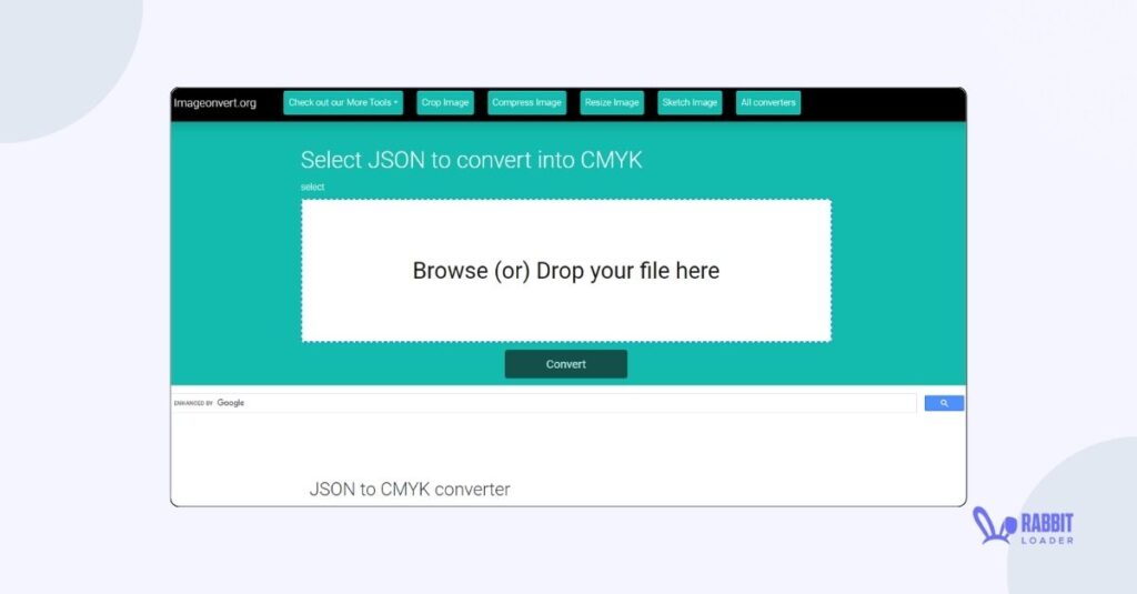JSON To CMYK Converter