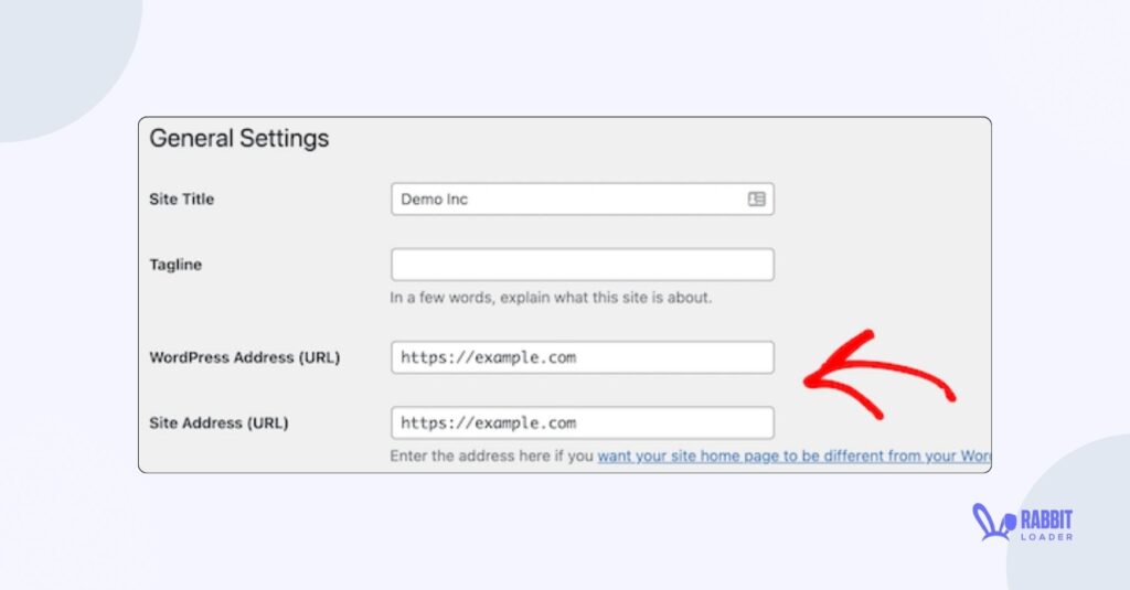 WP General setting