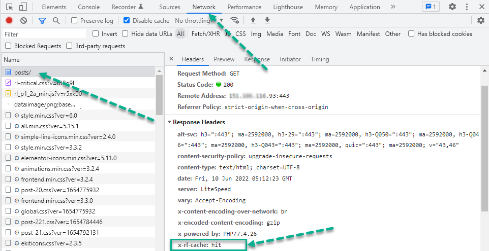 cache-response-header